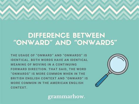 onward vs onwards|Onward or Onwards – Difference Explained (With Examples).